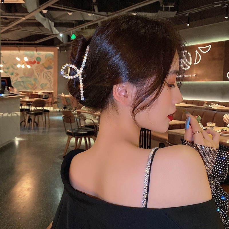 Kẹp Tóc Đính Ngọc Trai Thiết Kế Mới Thời Trang Theo Phong Cách Hàn Quốc Cho Nữ