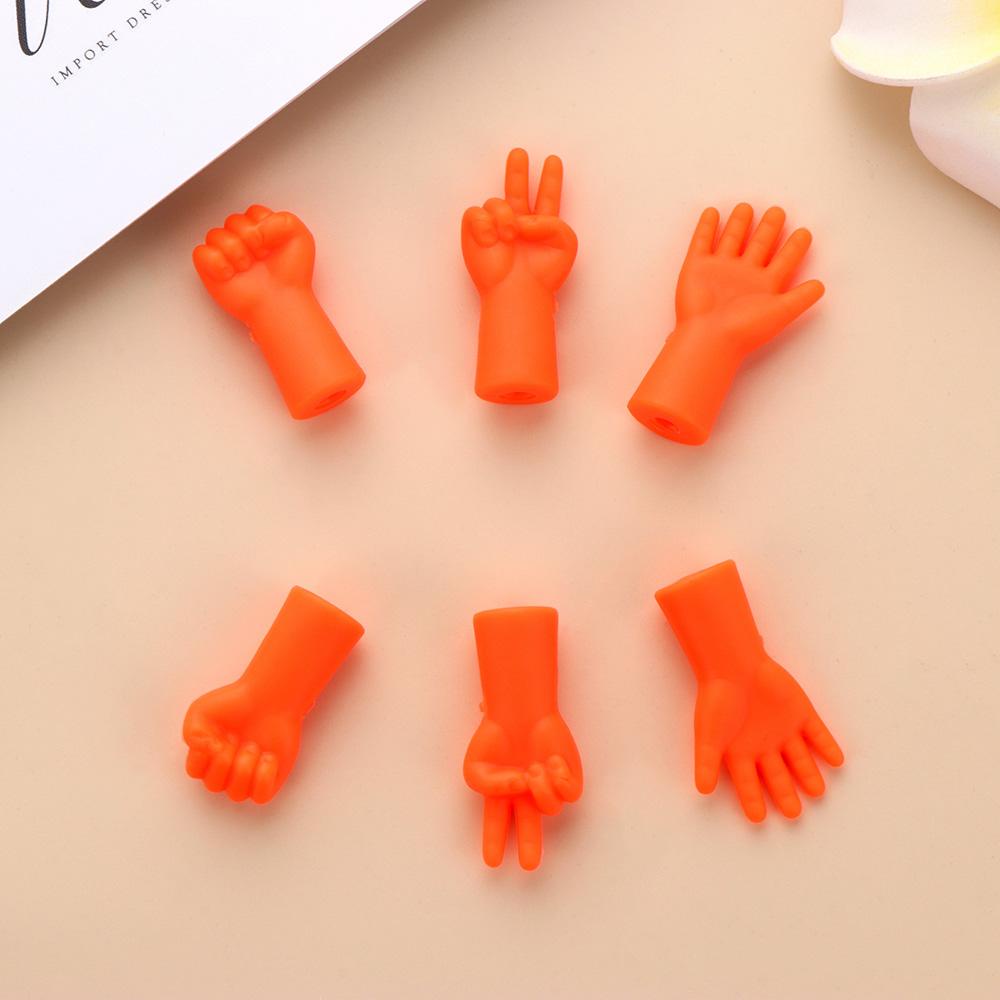 Phụ Kiện Khóa Đuôi May Đan Len DIY Chống Trượt Hình Cử Chỉ Thanh Lịch