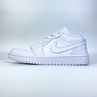 [TripleHStore] Giày AirJordan1 Low All White - Phiên bản tiêu chuẩn
