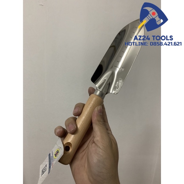 Xẻng làm vườn Inox C-Mart A0709  AZ24TOOLS