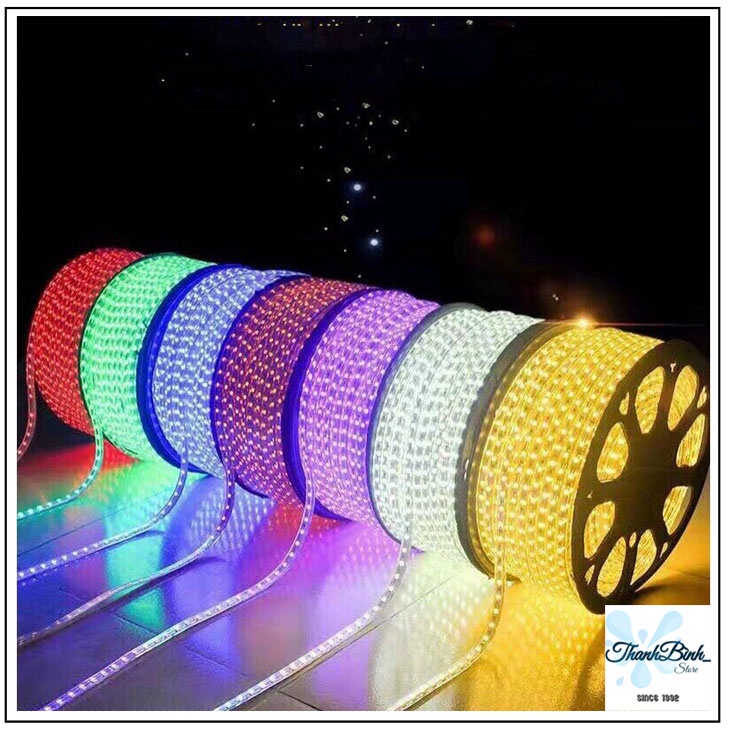 < 1 MÉT > LED DÂY/ ĐÈN HẮT TRẦN ĐÔI NHIỀU PHÂN LOẠI MÀU