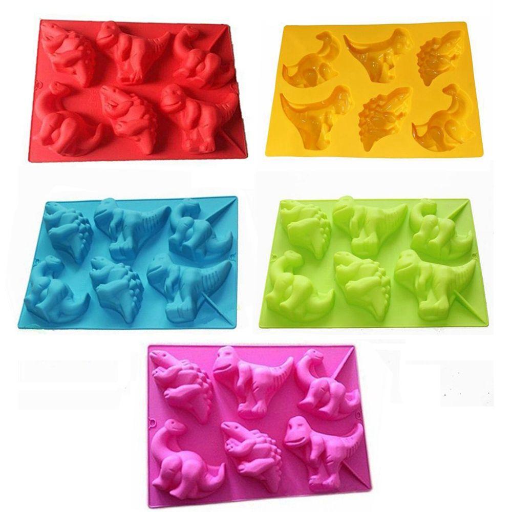 Khuôn Silicone Làm Bánh Hình Khủng Long Độc Đáo