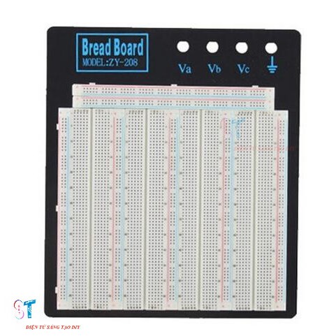 Bo Cắm Mạch - Breadboard 3220 lỗ solderless ZY-208