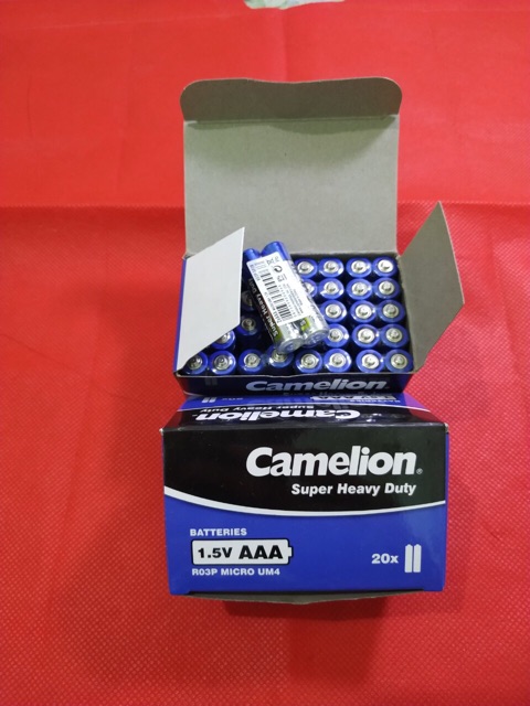 PIN 3A CAMELION HÀNG CHÍNH HÃNG TEM CT HỢP LỰC!(40cục,20cặp/1hộp)