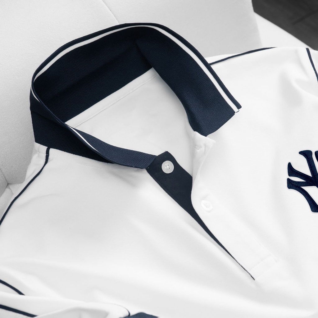 ÁO POLO NAM TRẮNG CHẤT COTTON 4 CHIỀU