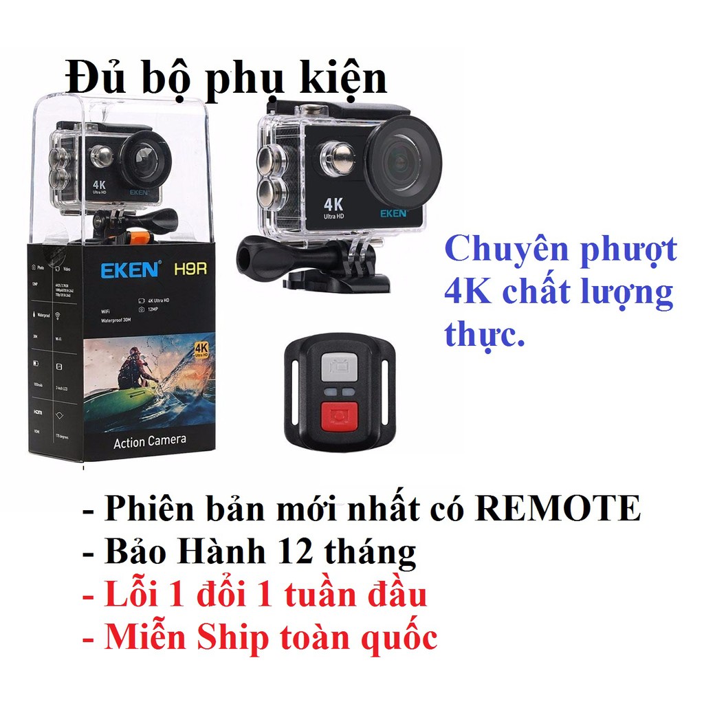 Camera hành trình EKEN H9R - Chính hãng phân phối