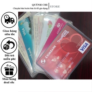 Túi Đựng Căn Cước Công Dân Chứng Minh Thư Thẻ ATM Card Visit Bằng Lái Xe