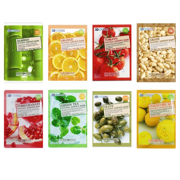 Mặt nạ trắng da 3D Foodaholic Hàn Quốc