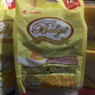 Bánh Belgi trứng sữa mẫu mới 250 g 18 pack