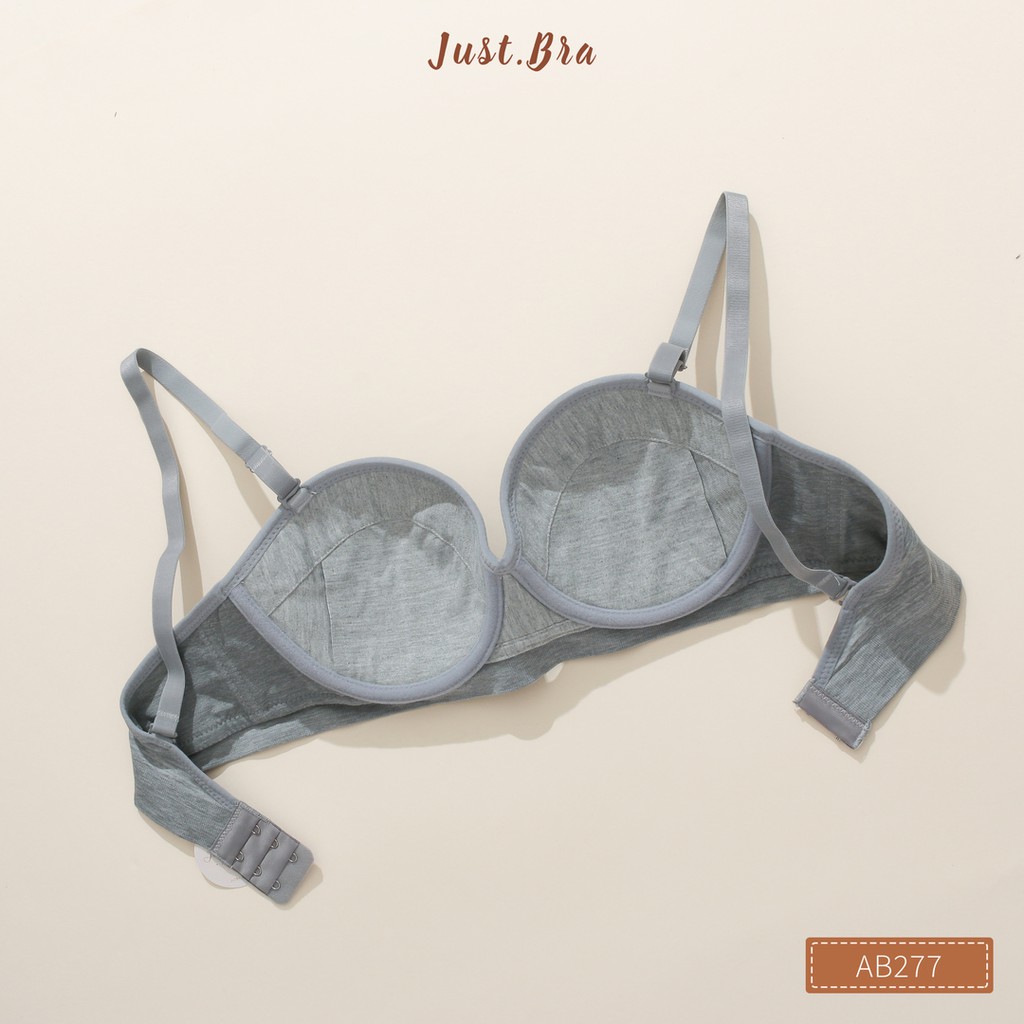 Áo ngực Just Bra chất liệu cotton mềm thoáng mát, có gọng AB277
