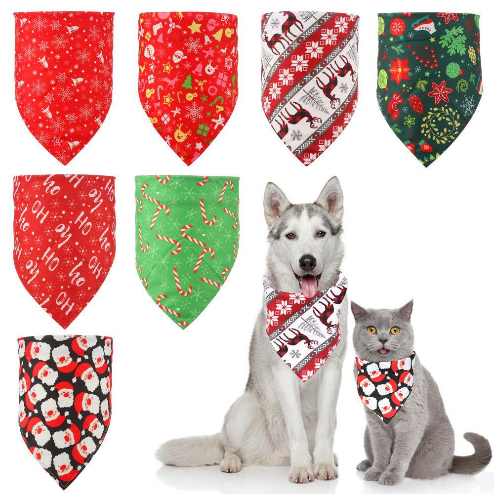 ZAIJIE24 Khăn Choàng Cổ Tam Giác Mới Cho Thú Cưng