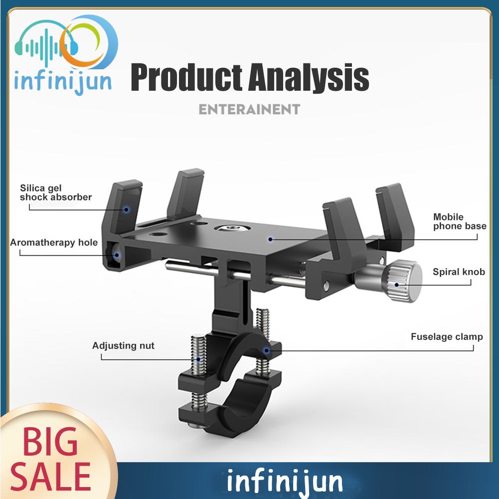 Giá đỡ điện thoại bằng hợp kim nhôm gắn xe đạp tiện dụng
 | BigBuy360 - bigbuy360.vn