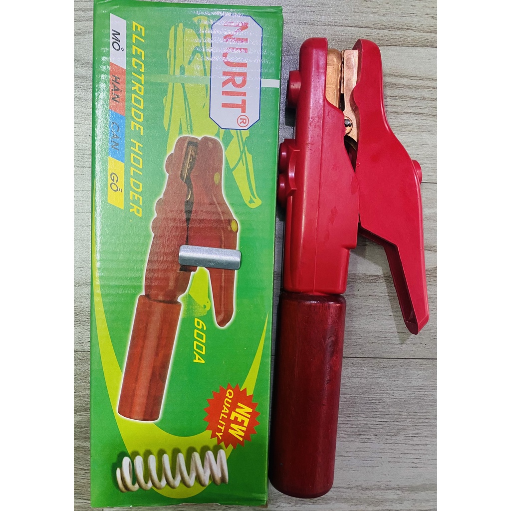Kìm hàn 600A cán gỗ Nurrit -Thiên Hương- Kim Khí Huy Khải