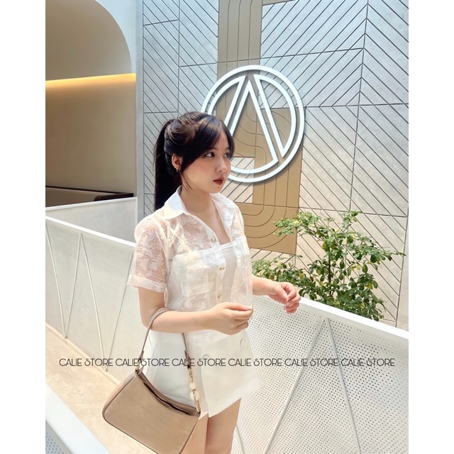 Set sơ mi xuyên thấu