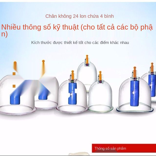 Thiết bị giác hơi hút ẩm gia đình trọn bộ không kính dụng cụ và chống cháy nổ