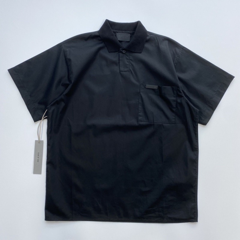 Áo Polo FEAR OF GOD 7th  / polo FOG 7th Black- Áo có cổ Fear Of God
