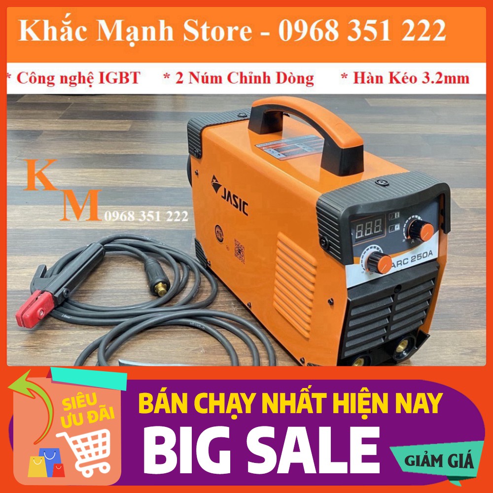 Máy hàn điện tử JASIC ARC 250A Cam kết hàng như hình