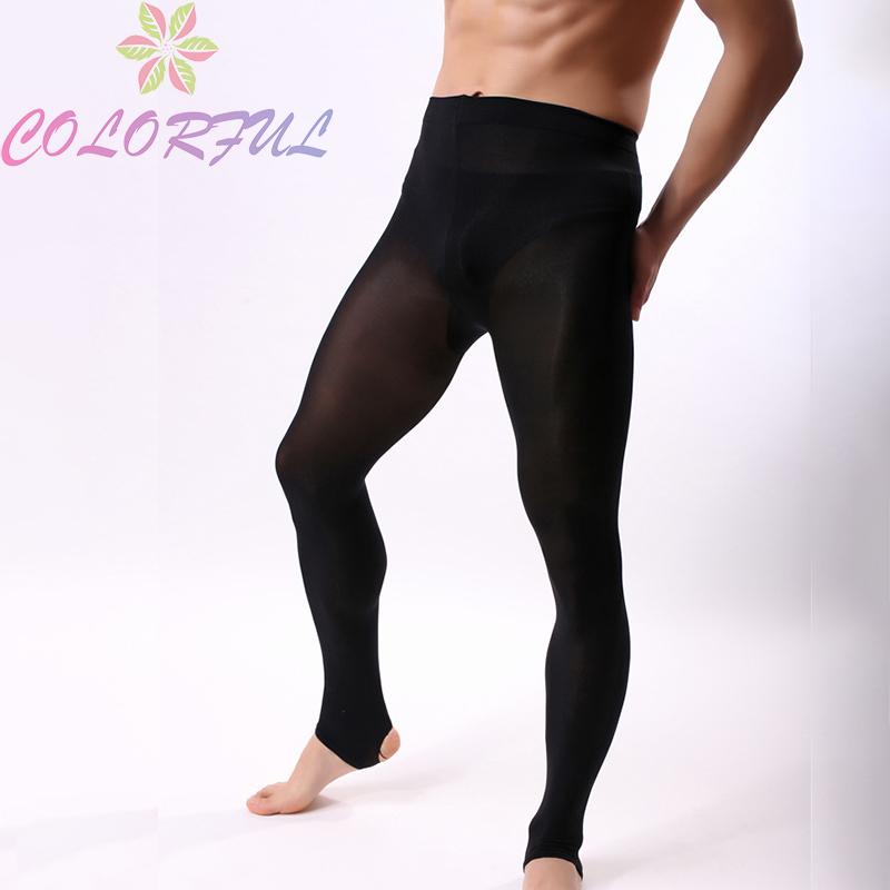 Quần Legging Lưng Cao Xuyên Thấu Gợi Cảm Cho Nam