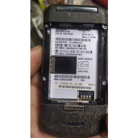 Điện thoại Motorola W755