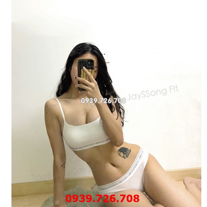 Bộ đồ lót..CK..cotton cao cấp lưng chữ U (có lót mút nhẹ) | BigBuy360 - bigbuy360.vn