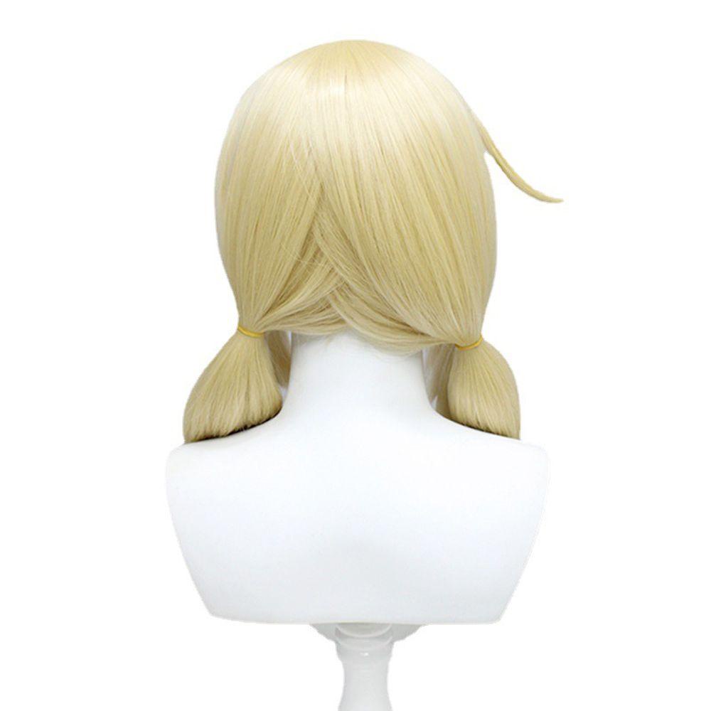 Tóc Giả Bằng Sợi Tổng Hợp Màu Be Dùng Hóa Trang Nhân Vật Anime Thời Trang|Bộ Tóc Giả Chịu Nhiệt Tốt Tiện Dụng
