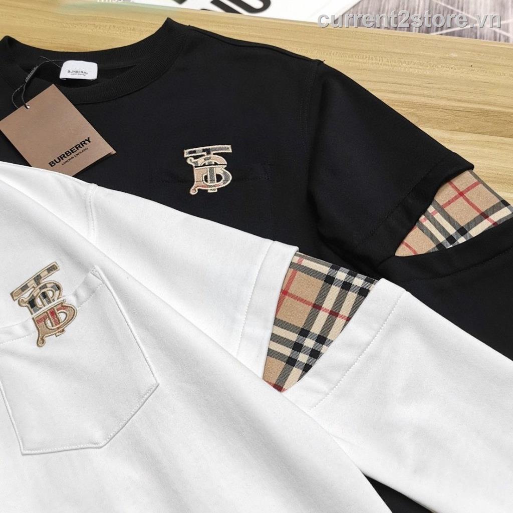 ☎Hàng Có Sẵn! Áo Hoodie Burberry Thời Trang Xu Hướng Mới Cho Nam