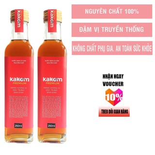 Nước mắm Truyền Thống Premium Kakom 2 x 250ml - The Kaffeine Bấm theo dõi shop nhận ngay Voucher 10%