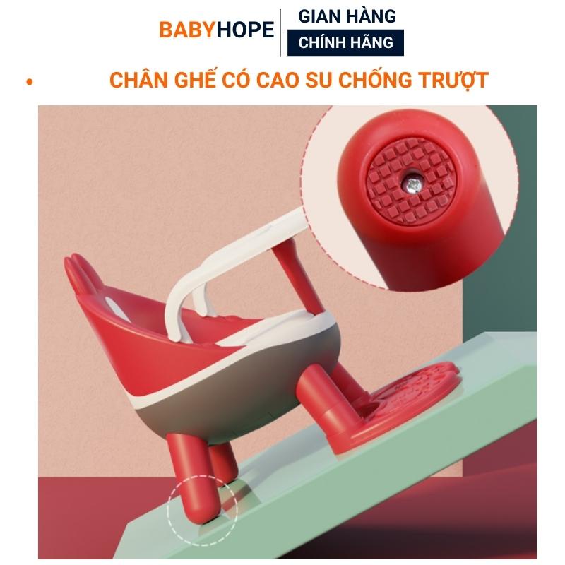 Ghế ăn dặm cao cấp cho bé 2in1 vừa là ghế ăn dặm,Sofa BABYHOPE