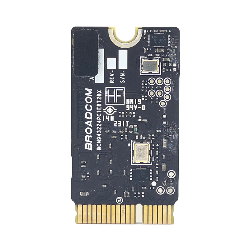 Card Wifi Bcm943224Pciebt2 Không Dây 600m 2.4 & 5g Wifi Cho Mac Os Macbook Air A1370 A1369 A1465 A1466 Mc505 965 | BigBuy360 - bigbuy360.vn