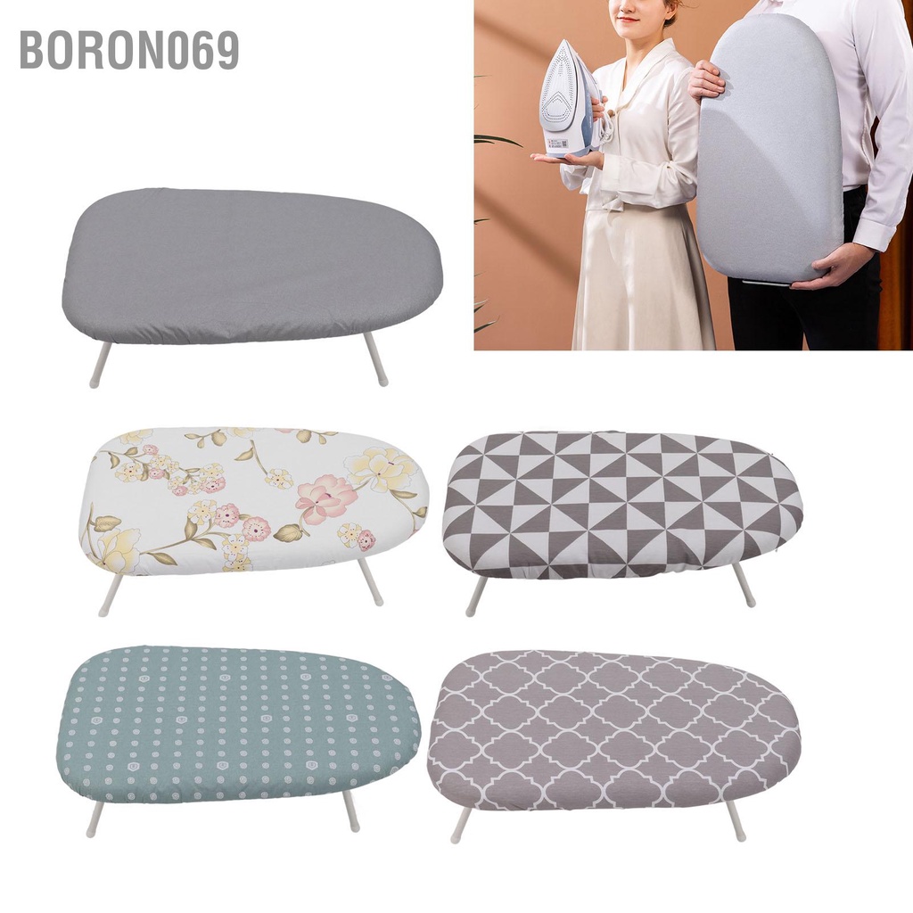 Bàn ủi du lịch Mặt bàn để quần áo Chân gấp có bọc bông Boron069