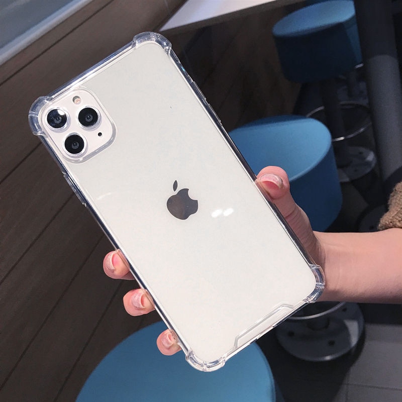 Ốp Điện Thoại Silicon Trong Suốt Chống Sốc Cho Iphone 11 Pro Xr X Xs Max 8 7 6 6s Plus | BigBuy360 - bigbuy360.vn