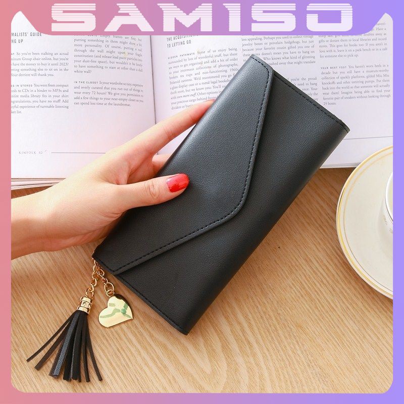 Ví nữ dài cầm tay đẹp đựng tiền nhiều ngăn thời trang cao cấp DA70 | BigBuy360 - bigbuy360.vn