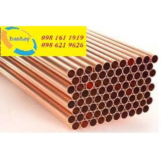 Ống đồng đỏ phi 22 dầy 1mm dài 2.9m (cắt 3 đoạn bằng nhau)