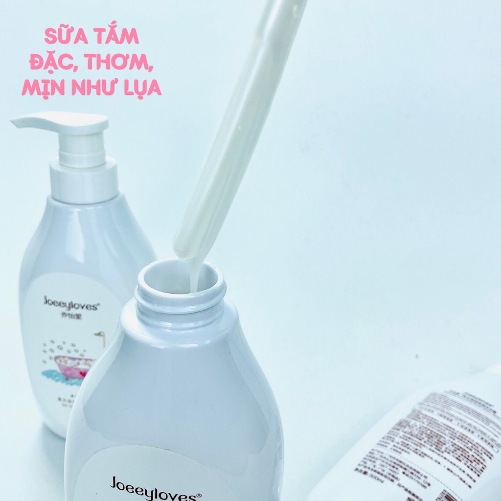 Sữa tắm bath joeeyloves nội địa trung làm mịn da siêu thơm chai lớn 500ml_Lylya Store