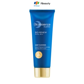 Sữa rửa mặt cho da khô, da thường Bio Essence Nourishing Deep Cleanser Royal Jelly + ATP 100g