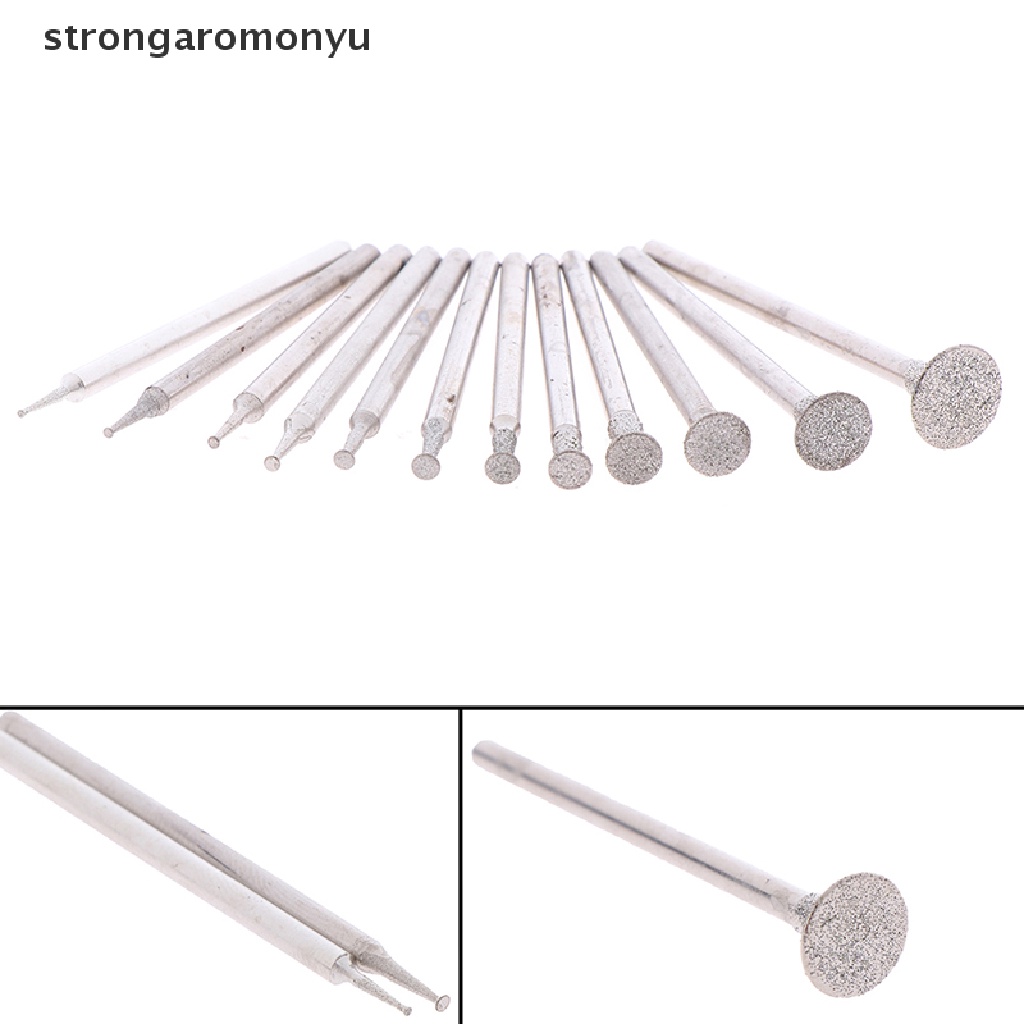 Set 12 Đầu Mài Đá Ngọc Bích 2.3mm Chuyên Dụng