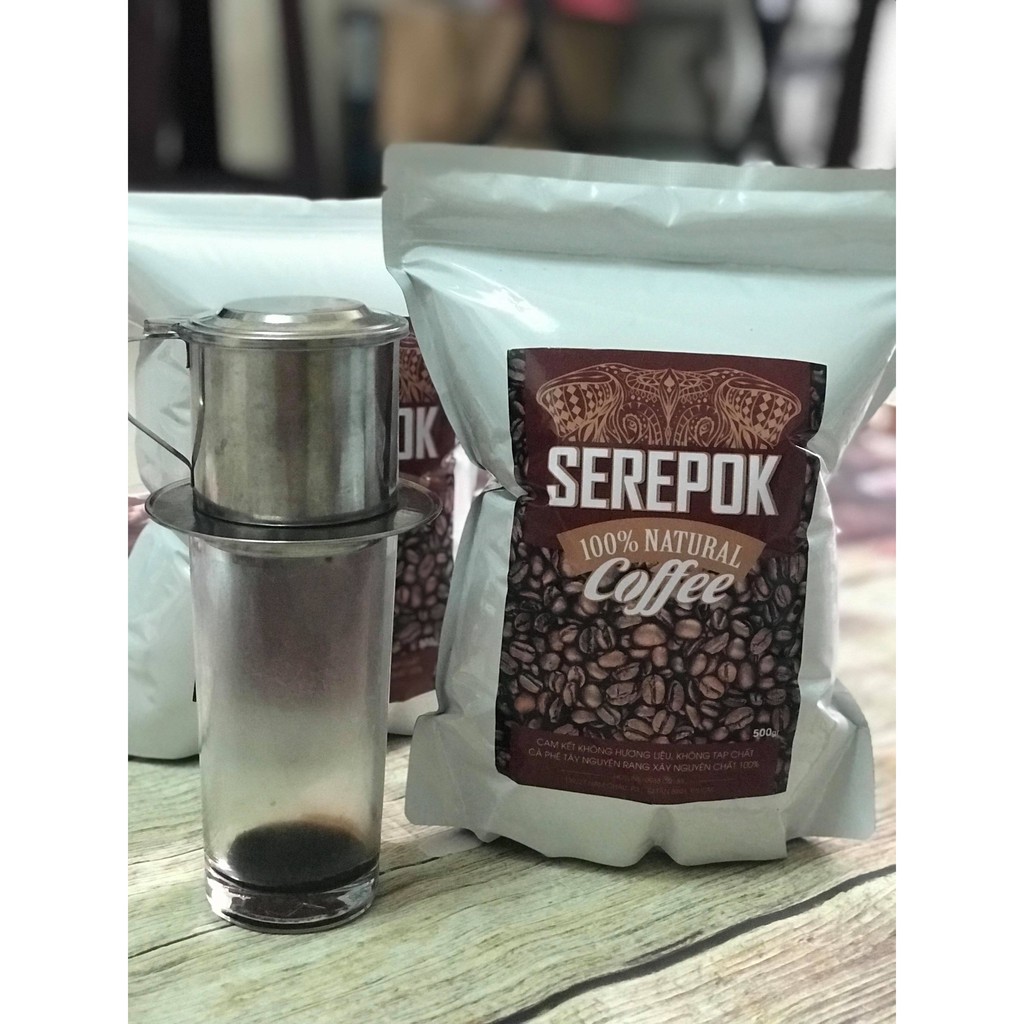 Cà phê bột gu đậm, mạnh, đắng nhẹ 1kg