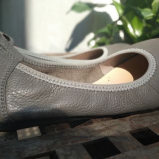 Giày da búp bê trơn