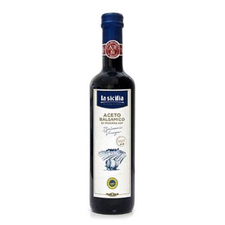 [NHẬP KHẨU Ý] Giấm Balsamic Lasicilia 500ml, dấm nho đen, dấm balsamic