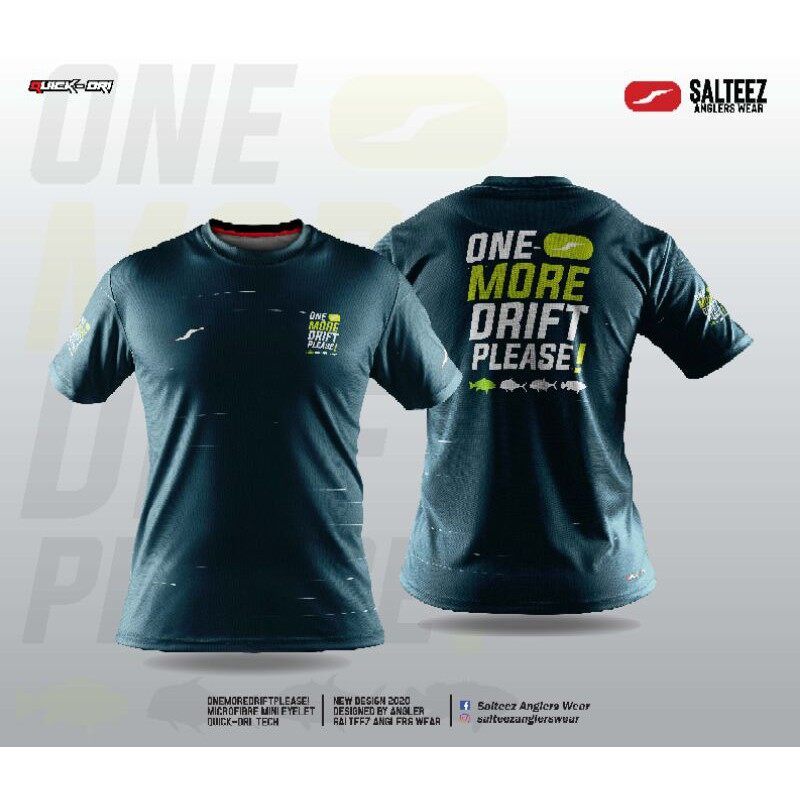 Áo Thun Câu Cá In Hình Nhóm Nhạc Salteez Nhiều Cỡ S-5XL