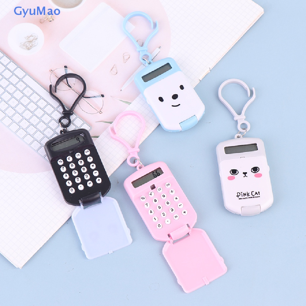 [cxGYMO] Móc Khóa Máy Tính Kỹ Thuật Số Mini Kiểu Dáng Đáng Yêu Sáng Tạo HDY