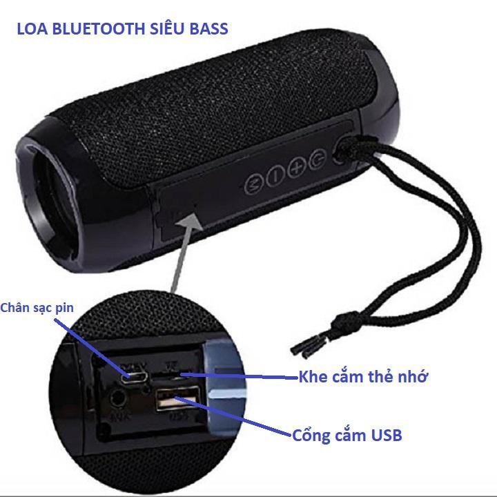 [Mã ELFLASH5 giảm 20K đơn 50K] (SIÊU TỐT-SIÊU RẺ) Loa Bluetooth Mini T&amp;G Thiết Kế Tinh Tế Tiện Dụng-Chống Nước Hiệu Quả