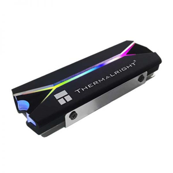 Tản nhiệt ổ cứng SSD Thermalright M2 2280 ARGB - Chính Hãng, hiệu ứng LED Rainbow 5v 3pin đa màu đồng bộ Main/hub