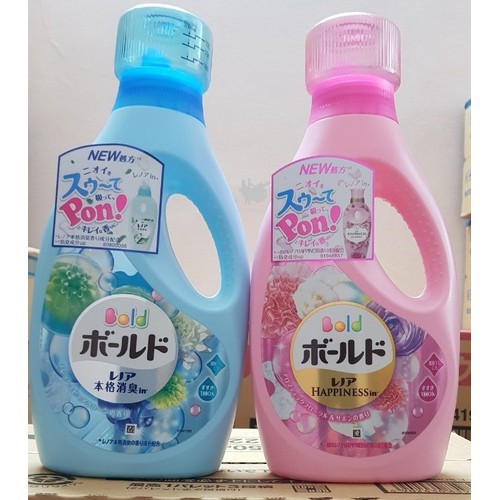 Nước Giặt Gel Bold Chai 850g hàng nội địa Nhật Bản