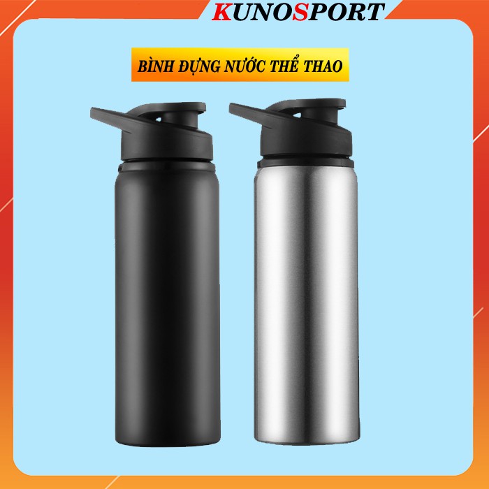 Bình Đựng Nước Thể Thao Kunosport Dung Tích 700 ML Chất Liệu Thép Không Gỉ -KN14