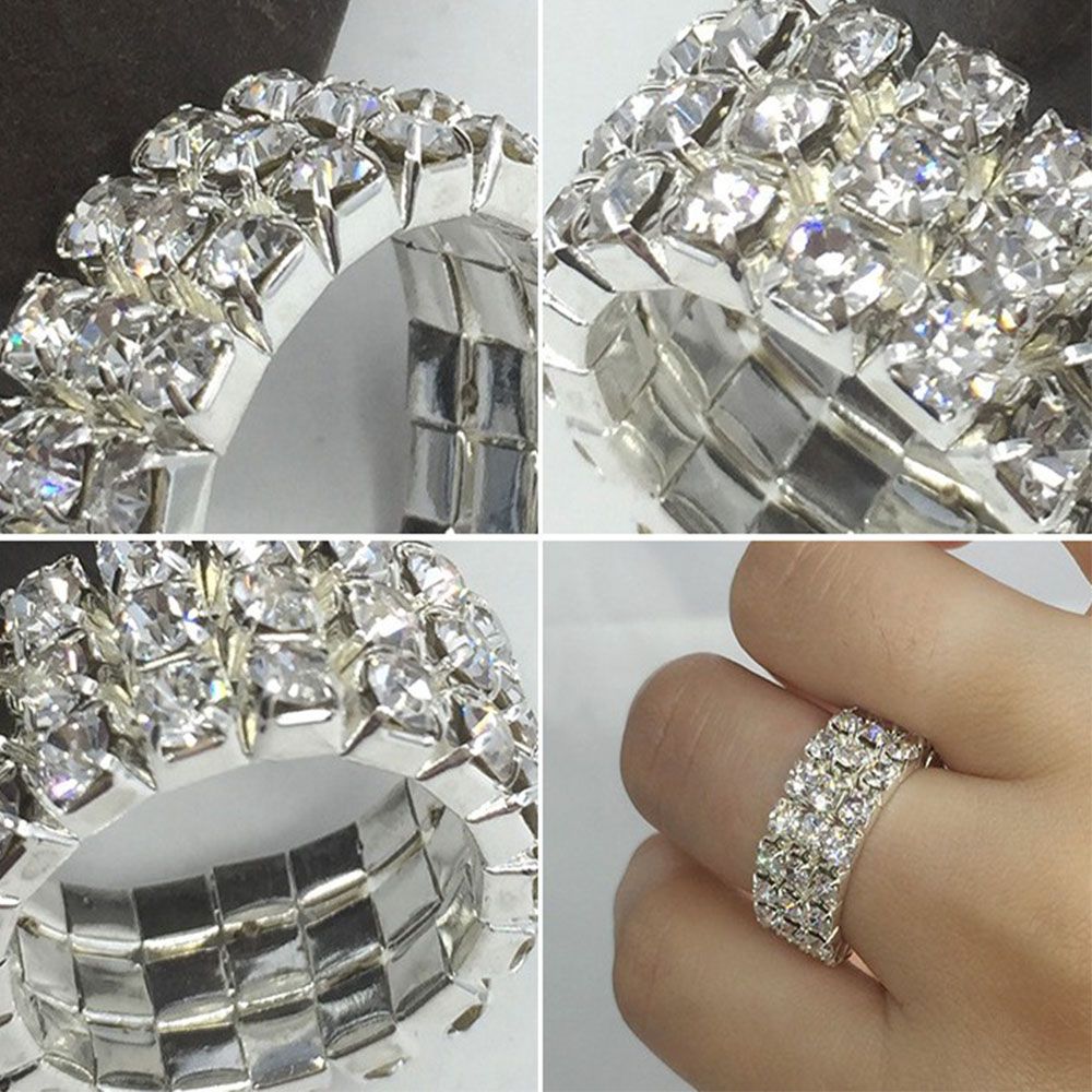 Nhẫn đeo ngón chân thiết kế 3 hàng sành điệu cho nữ