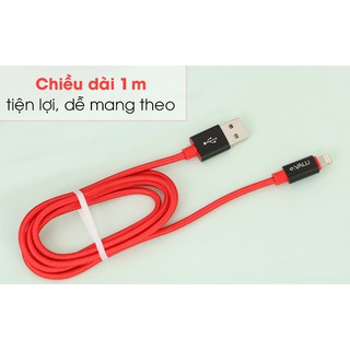 Cáp Lightning 1 m e.VALU Spanker B Đỏ Đen