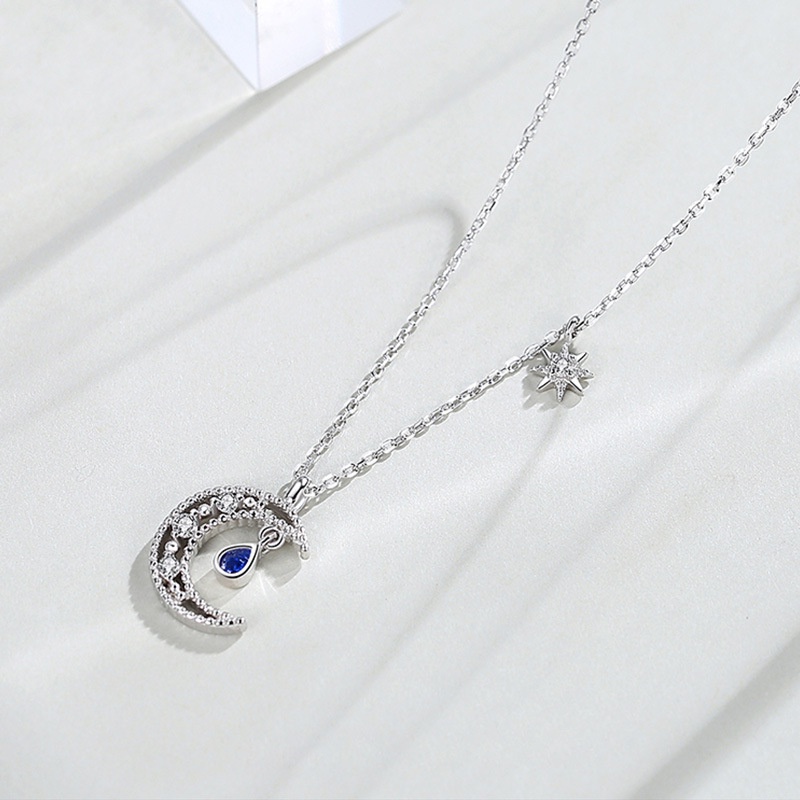 Thời trang mới vòng cổ cho nữ mặt trăng sao vòng cổ