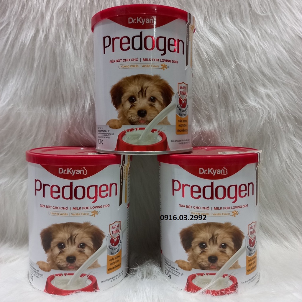 Sữa bột cho chó Predogen 400gr