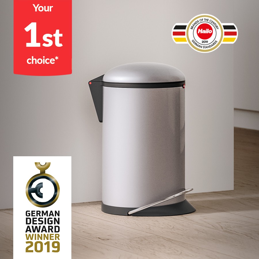 Thùng rác Hailo Harmony. Hàng chính hãng, sản xuất tại Đức. Bảo hành 12 tháng.